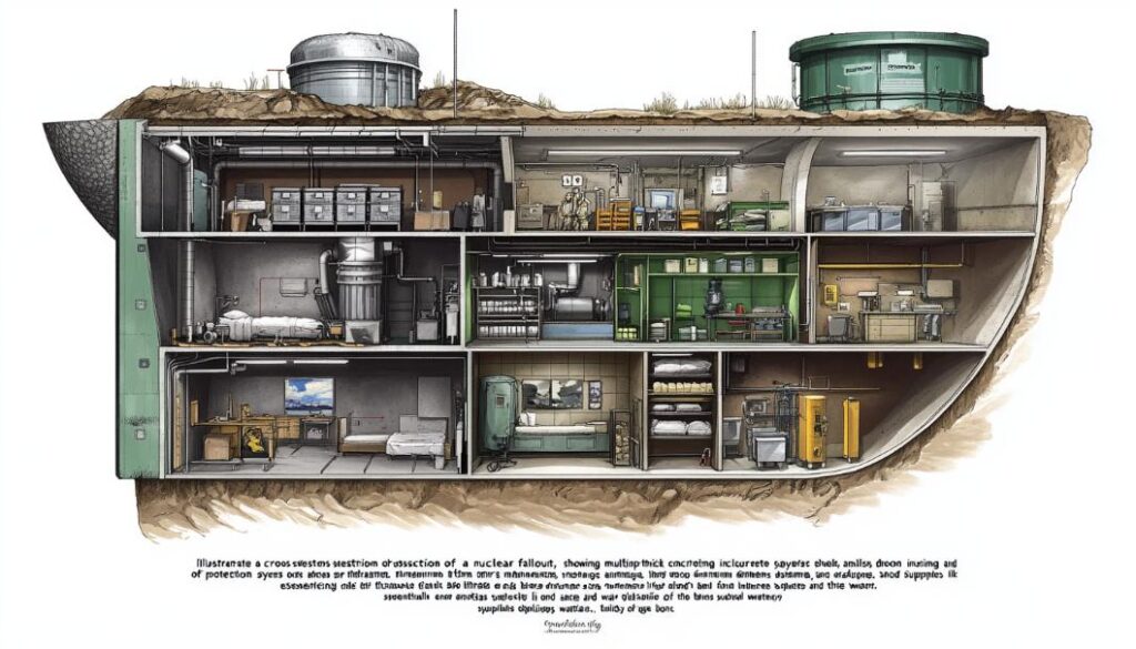 disaster prevention nuclear shelter