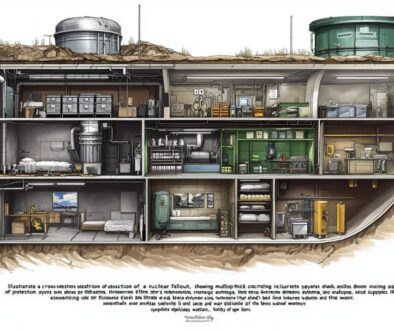 disaster prevention nuclear shelter