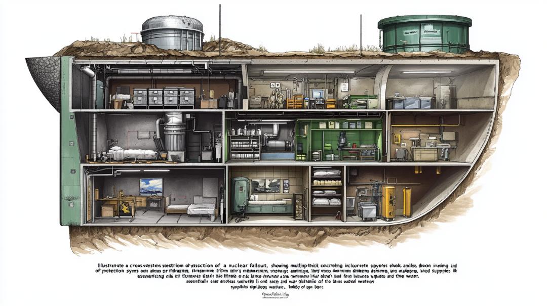 disaster prevention nuclear shelter